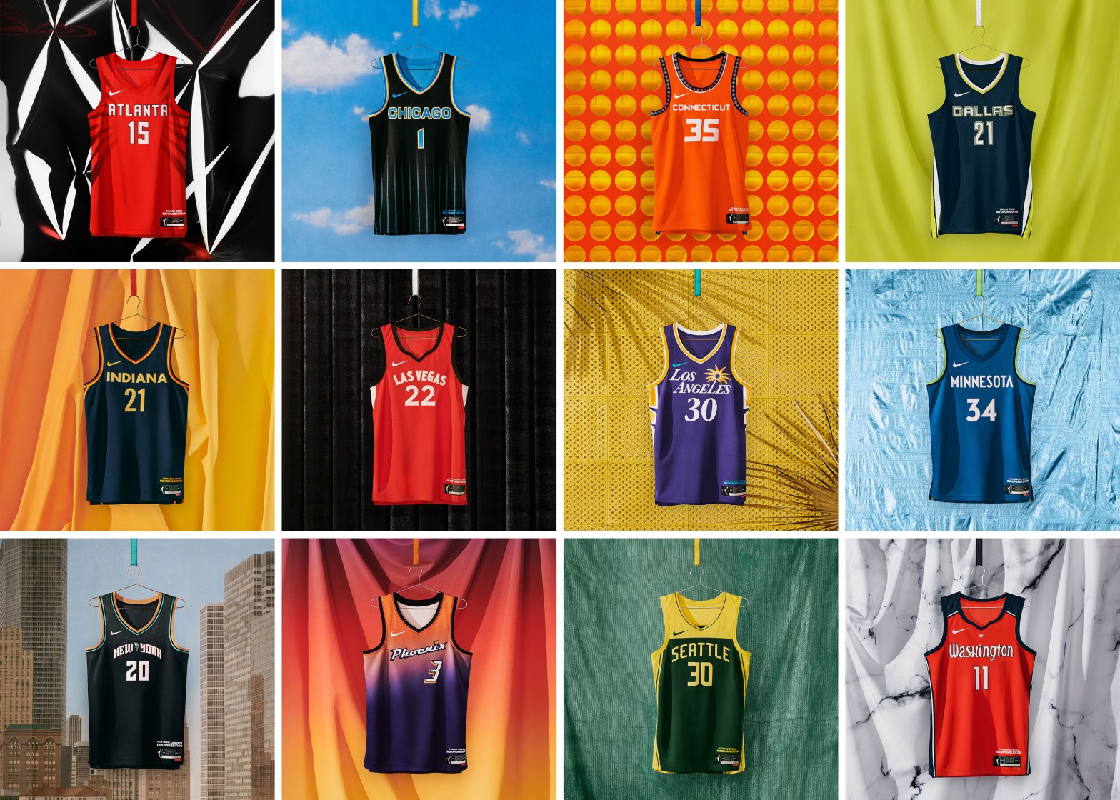 La WNBA y Nike presentan las equipaciones de esta temporada – Baloncesto  femenino